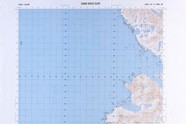Cabo West Cliff (50° 30' 00'' - 75° 22' 30'')  [material cartográfico] Instituto Geográfico Militar de Chile.