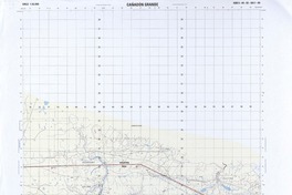 Cañadón Grande (52° 00' 00" - 69° 00' 00")  [material cartográfico] Instituto Geográfico Militar de Chile.