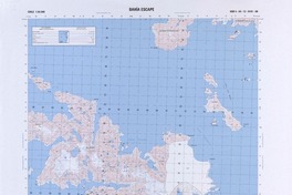 Bahía Escape (54° 45' 00" - 70° 52' 30")  [material cartográfico] Instituto Geográfico Militar de Chile.