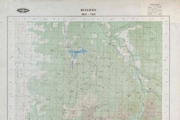 Bullileo 3615 - 7115 [material cartográfico] : Instituto Geográfico Militar de Chile.