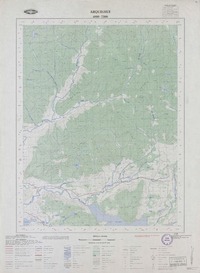 Arquilhue 4000 - 7200 [material cartográfico] : Instituto Geográfico Militar de Chile.
