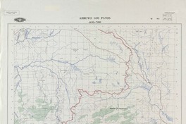 Arroyo los Patos 4430 - 7100 [material cartográfico] : Instituto Geográfico Militar de Chile.