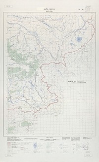 Baño Nuevo 4515 - 7120 [material cartográfico] : Instituto Geográfico Militar de Chile.