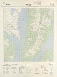 Canal Costa 4530 - 7320 [material cartográfico] : Instituto Geográfico Militar de Chile.