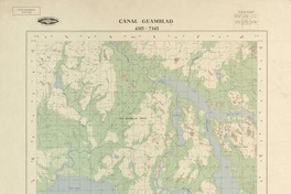 Canal Guamblad 4315 - 7345 [material cartográfico] : Instituto Geográfico Militar de Chile.