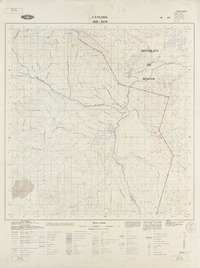 Cancosa 1945 - 6830 [material cartográfico] : Instituto Geográfico Militar de Chile.