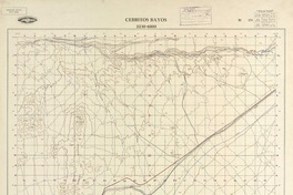 Cerritos Bayos 2230 - 6900 [material cartográfico] : Instituto Geográfico Militar de Chile.