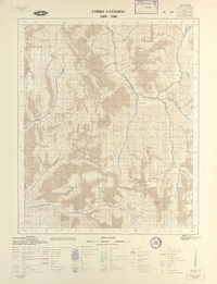 Cerro Catedral 3400 - 7000 [material cartográfico] : Instituto Geográfico Militar de Chile.