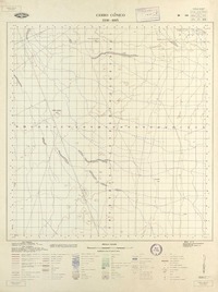 Cerro Cónico 2230 - 6915 [material cartográfico] : Instituto Geográfico Militar de Chile.