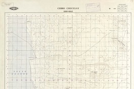 Cerro Chuculay 2100 - 6945 [material cartográfico] : Instituto Geográfico Militar de Chile.