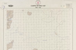 Campos de Hielo Sur 4845 - 7340 [material cartográfico] : Instituto Geográfico Militar de Chile.