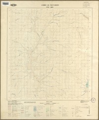 Cerro de Monardes 2715 - 6915 [material cartográfico] : Instituto Geográfico Militar de Chile.