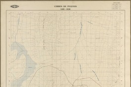 Cerros de Puquios 2400 - 6830 [material cartográfico] : Instituto Geográfico Militar de Chile.