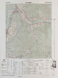 La Calera 3245 - 7100 [material cartográfico] : Instituto Geográfico Militar de Chile.