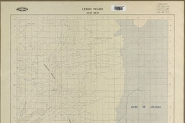 Cerro Negro 2330 - 6830 [material cartográfico] : Instituto Geográfico Militar de Chile.