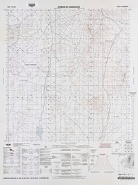 Cerros de Caracoles (23°00'12.09" - 68°45'06.05") [material cartográfico] : Instituto Geográfico Militar de Chile.
