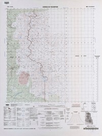 Cerros de Tocorpuri (22°15'13.00"-67°45'06.30") [material cartográfico] : Instituto Geográfico Militar de Chile.
