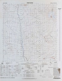 Cerro Palpana  [material cartográfico] Instituto Geográfico Militar de Chile.