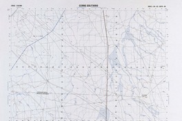 Cerro Solitario 22°45' - 69°30' [material cartográfico] : Instituto Geográfico Militar de Chile.