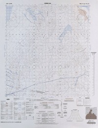 Cerro Lila 23°45' - 68°15' [material cartográfico] : Instituto Geográfico Militar de Chile.