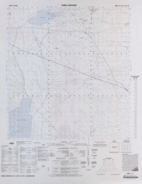 Cerro Jaspeado 23°30' - 68°45' [material cartográfico] : Instituto Geográfico Militar de Chile.