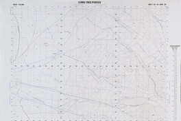 Cerro Tres Puntas 25°00' - 69°15' [material cartográfico] : Instituto Geográfico Militar de Chile.