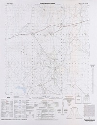 Cerros Aguas Blancas 24°00' - 69°45' [material cartográfico] : Instituto Geográfico Militar de Chile.
