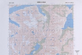 Cerro la Aguja (55° 00' 00'' - 69° 00' 00'')  [material cartográfico] Instituto Geográfico Militar de Chile.