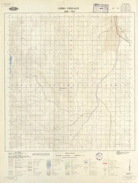 Cerro Cristales 2400 - 7015 [material cartográfico] : Instituto Geográfico Militar de Chile.