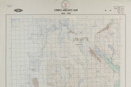 Cerro Mellizo Sur 4830 - 7300 [material cartográfico] : Instituto Geográfico Militar de Chile.