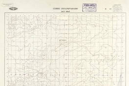 Cerro Desamparado 2115 - 6945 [material cartográfico] : Instituto Geográfico Militar de Chile.