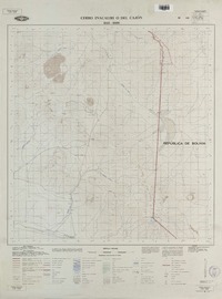 Cerro Inacaliri o del Cajón 2145 - 6800 [material cartográfico] : Instituto Geográfico Militar de Chile.