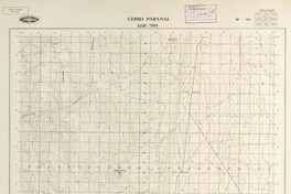 Cerro Paranal 2430 - 7015 [material cartográfico] : Instituto Geográfico Militar de Chile.