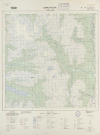 Cerro Tictoc 4330 - 7220 [material cartográfico] : Instituto Geográfico Militar de Chile.
