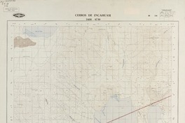Cerros de Incahuasi 2400 - 6730 [material cartográfico] : Instituto Geográfico Militar de Chile.