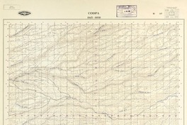 Codpa 1845 - 6930 [material cartográfico] : Instituto Geográfico Militar de Chile.
