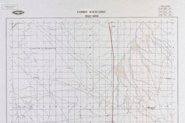 Cerro Solitario 2245 - 6930 [material cartográfico] : Instituto Geográfico Militar de Chile.