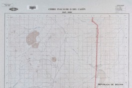 Cerro Inacaliri o del Cajón 2145 - 6800 [material cartográfico] : Instituto Geográfico Militar de Chile.