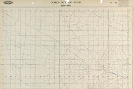 Cerros de Chug-Chug 2200 - 6915 [material cartográfico] : Instituto Geográfico Militar.