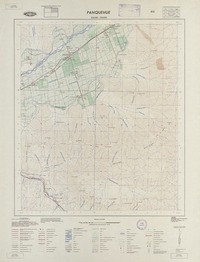 Panquehue 324500 - 704500 [material cartográfico] : Instituto Geográfico Militar de Chile.