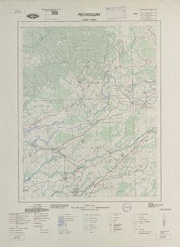 Pelchuquín 393000 - 730000 [material cartográfico] : Instituto Geográfico Militar de Chile.