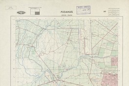 Pudahuel 332230 - 704500 [material cartográfico] : Instituto Geográfico Militar de Chile.