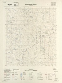 Quebrada la Iglesia 310730 - 712230 [material cartográfico] : Instituto Geográfico Militar de Chile.