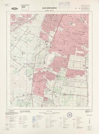 San Bernardo 333000 - 703730 [material cartográfico] : Instituto Geográfico Militar de Chile.