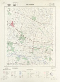 San Clemente 353000 - 712230 [material cartográfico] : Instituto Geográfico Militar de Chile.