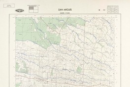 San Miguel 364500 - 715230 [material cartográfico] : Instituto Geográfico Militar de Chile.