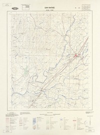 San Rafael 351500 - 713000 [material cartográfico] : Instituto Geográfico Militar de Chile.
