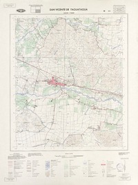 San Vicente de Taguatagua 342230 - 710000 [material cartográfico] : Instituto Geográfico Militar de Chile.