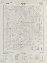 Santa Inés 340000 - 712230 [material cartográfico] : Instituto Geográfico Militar de Chile.