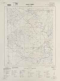 Santo Toribio 354500 - 720000 [material cartográfico] : Instituto Geográfico Militar de Chile.